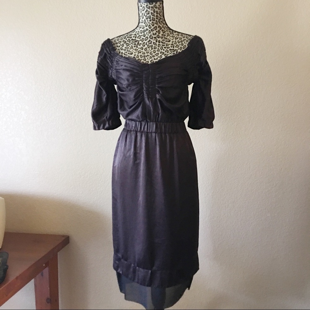 MarcJacobs Black Satin Dress